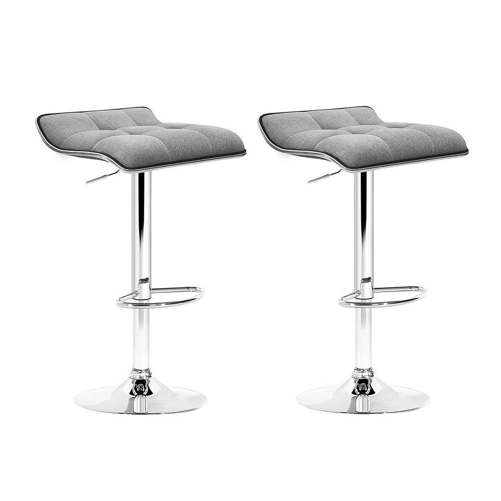 artiss-set-of-2-fabric-bar-stools-swivel-bar-stools-grey-chrome