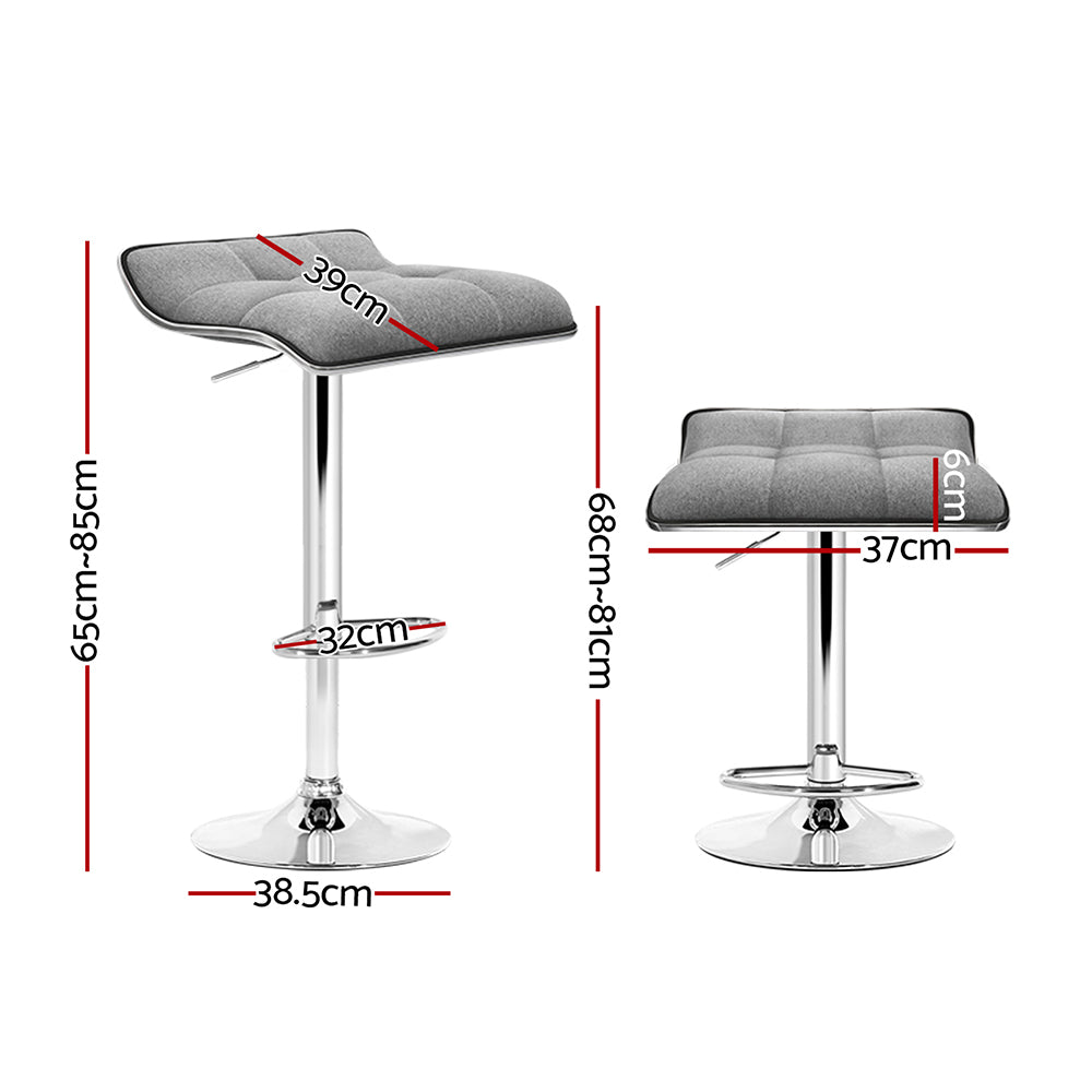 artiss-set-of-2-fabric-bar-stools-swivel-bar-stools-grey-chrome