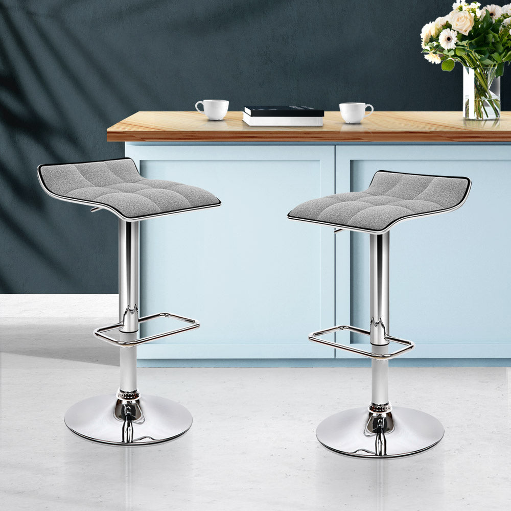 artiss-set-of-2-fabric-bar-stools-swivel-bar-stools-grey-chrome