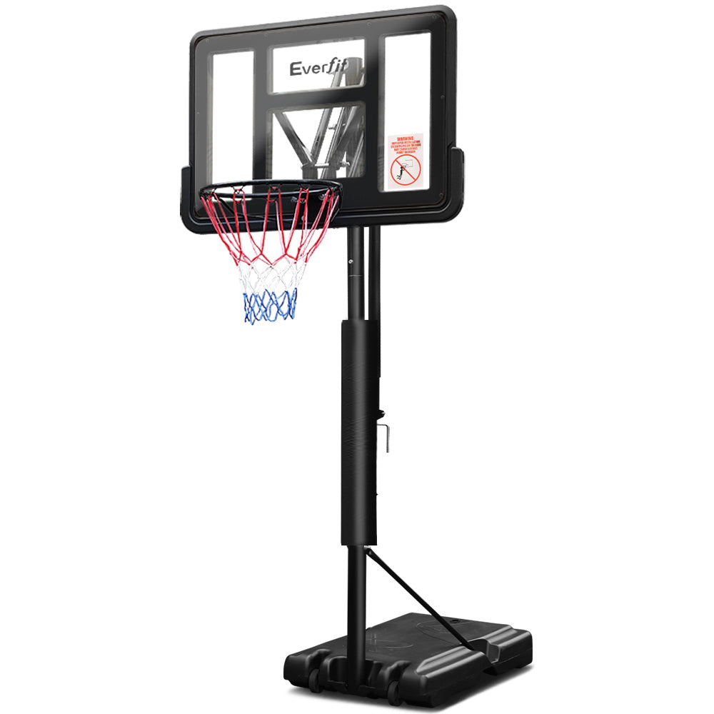 everfit-3-05m-basketball-hoop-stand-system-ring-portable-net-height-adjustable-black