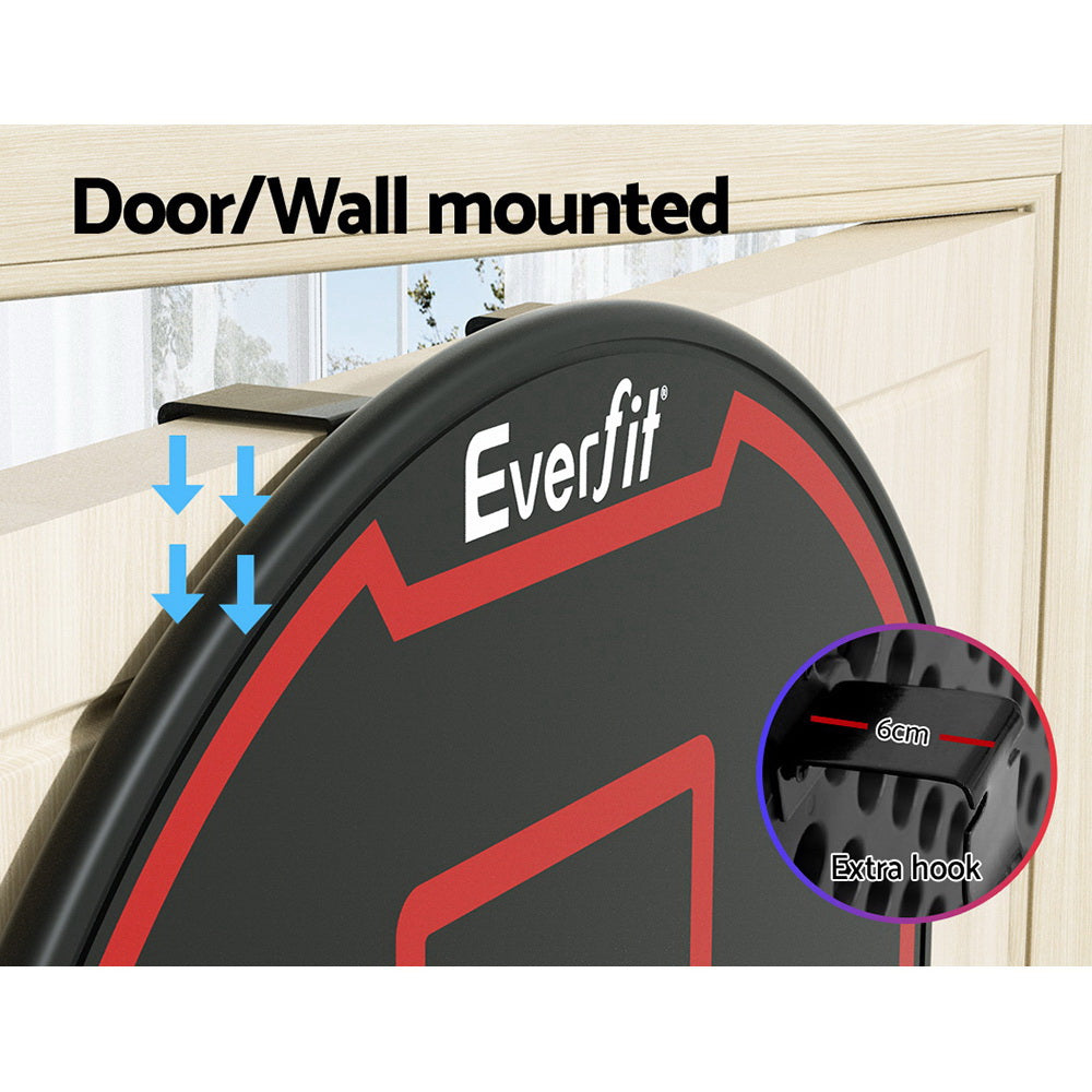 Everfit Basketball Hoop Door or Wall Mounted Backboard Indoor Outdoor