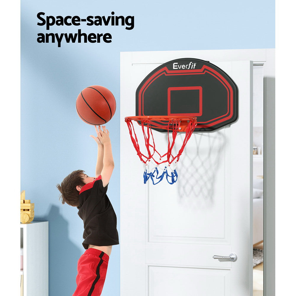 Everfit Basketball Hoop Door or Wall Mounted Backboard Indoor Outdoor