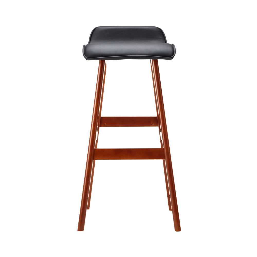 artiss-set-of-2-pu-leather-wood-wave-style-bar-stool-black