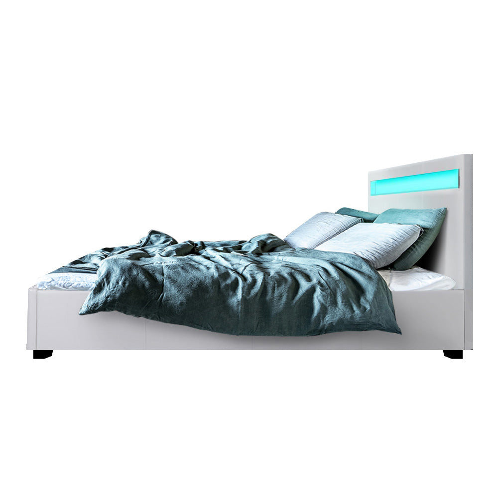 artiss-cole-led-bed-frame-pu-leather-gas-lift-storage-white-queen