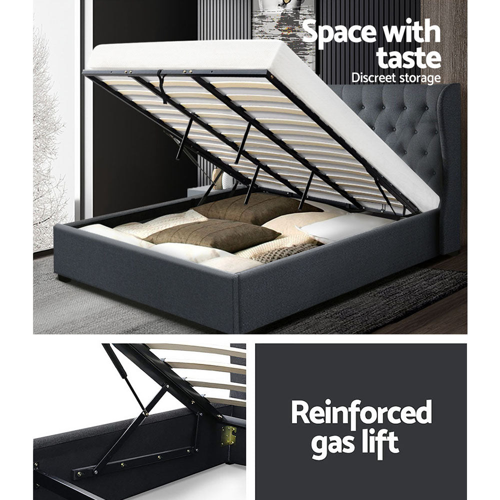 artiss-issa-bed-frame-fabric-gas-lift-storage-charcoal-king