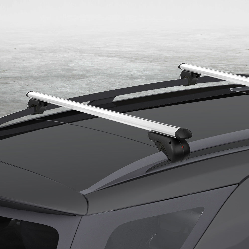 universal-car-roof-rack-1360mm-cross-bars-aluminium-silver-adjustable-car-90kgs-load-carrier