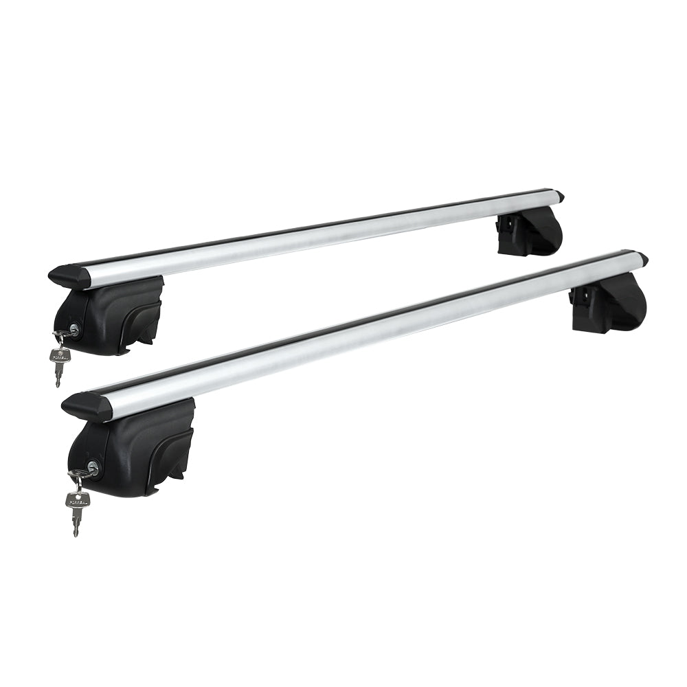 universal-car-roof-rack-1240mm-upgraded-holder-cross-bars-aluminium-silver-adjustable-car-90kgs-load-carrier