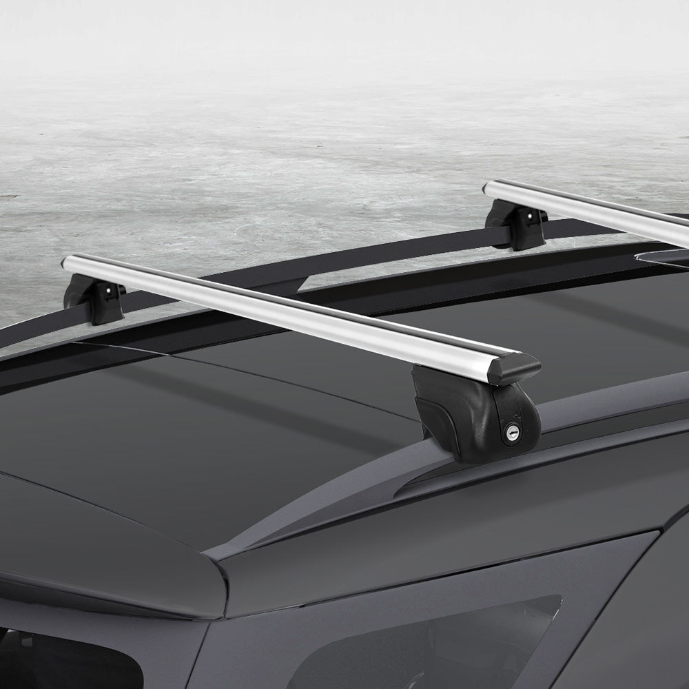 universal-car-roof-rack-1240mm-upgraded-holder-cross-bars-aluminium-silver-adjustable-car-90kgs-load-carrier