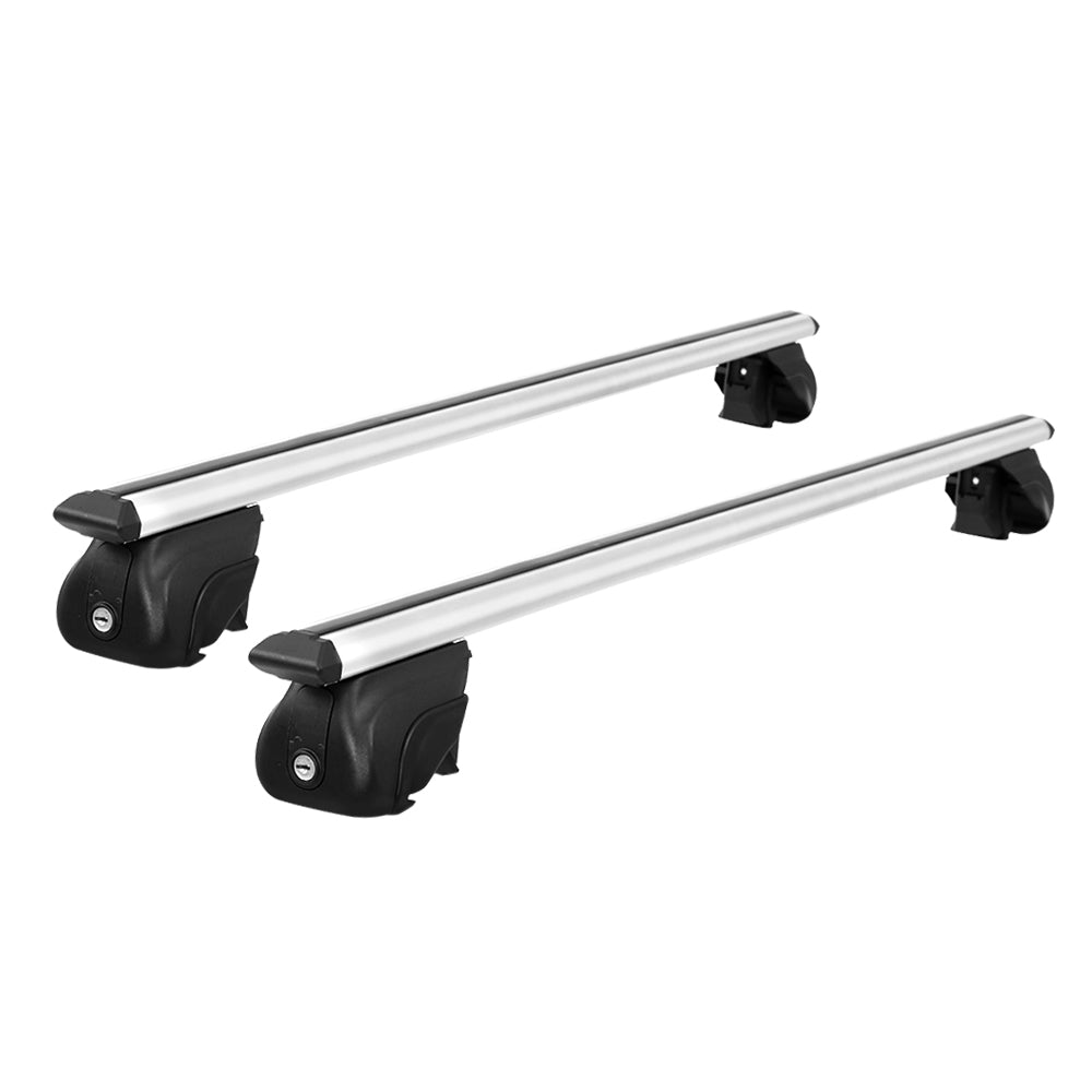 universal-car-roof-rack-1390mm-upgraded-holder-cross-bars-aluminium-silver-adjustable-car-90kgs-load-carrier