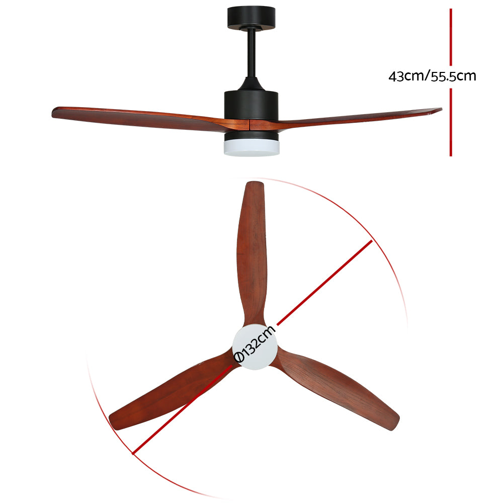 devanti-52-ceiling-fan-led-light-remote-control-wooden-blades-dark-wood-fans