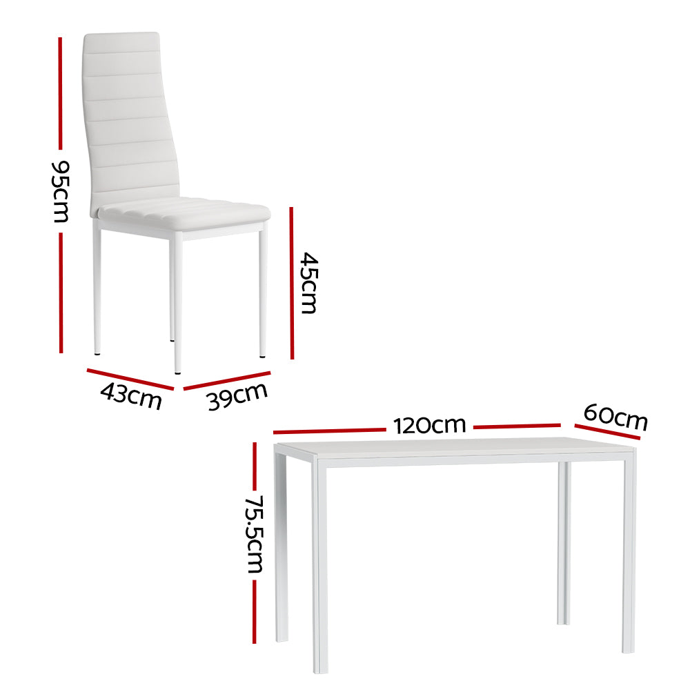 artiss-dining-chairs-and-table-dining-set-6-chair-set-of-7-wooden-top-white