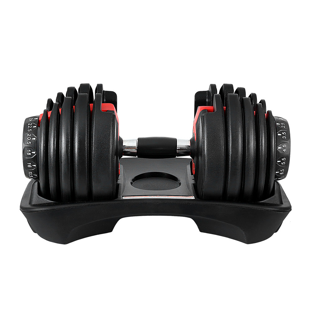 24kg-adjustable-dumbbell-dumbbells-weight-plates-home-gym-fitness-exercise