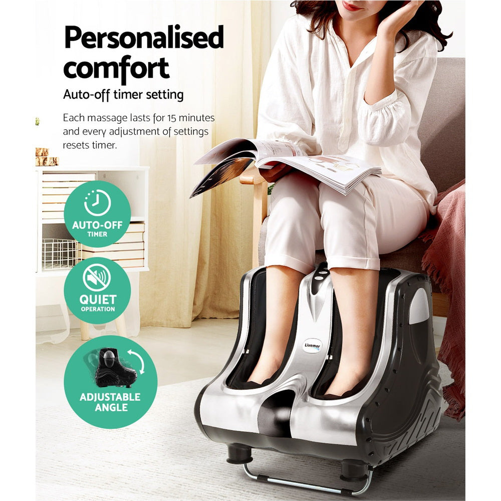 livemor-foot-massager-ankle-calf-leg-massagers-shiatsu-kneading-rolling-silver