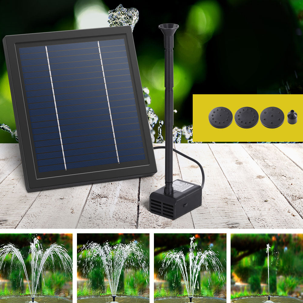 Gardeon Solar Pond Pump Submersible Powered Garden Kit 6.1FT