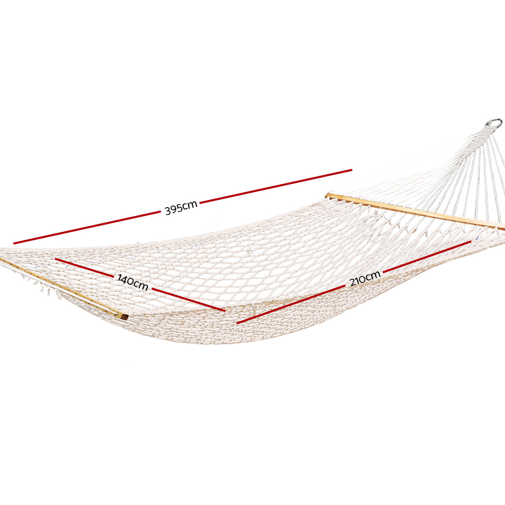 gardeon-double-swing-hammock-bed-cream