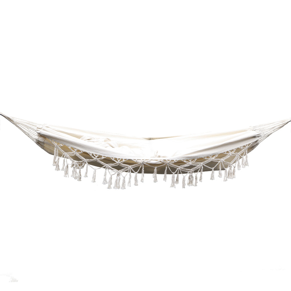 gardeon-hanging-tassel-hammock-swing-bed-cream