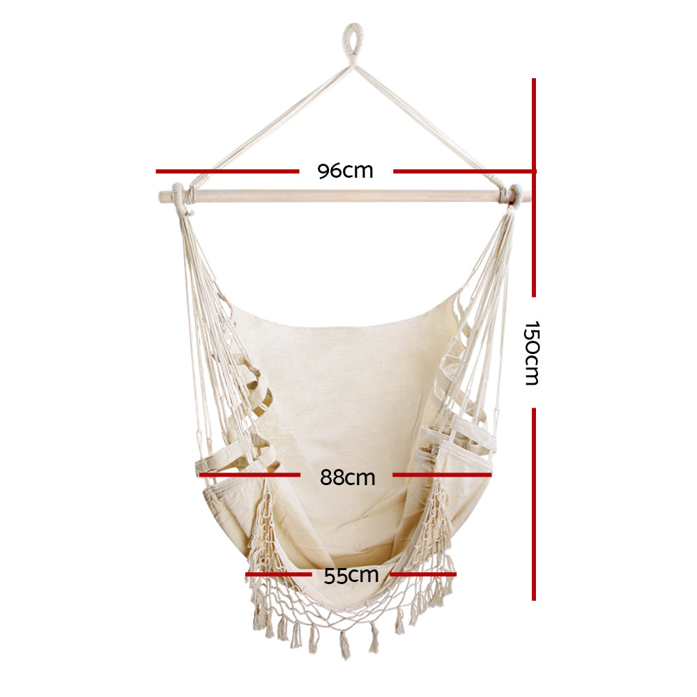 gardeon-hammock-swing-chair-cream-1