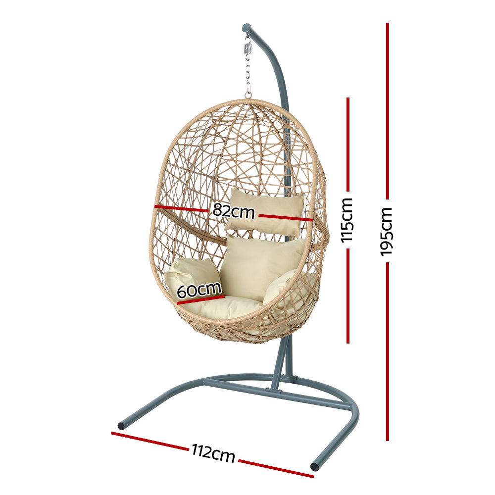 gardeon-swing-chair-egg-hammock-with-stand-outdoor-furniture-wicker-seat-yellow