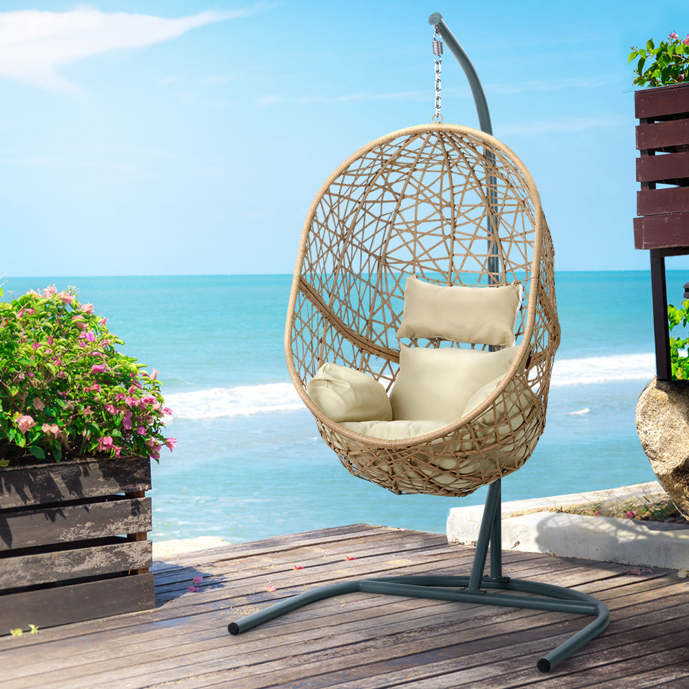 gardeon-swing-chair-egg-hammock-with-stand-outdoor-furniture-wicker-seat-yellow