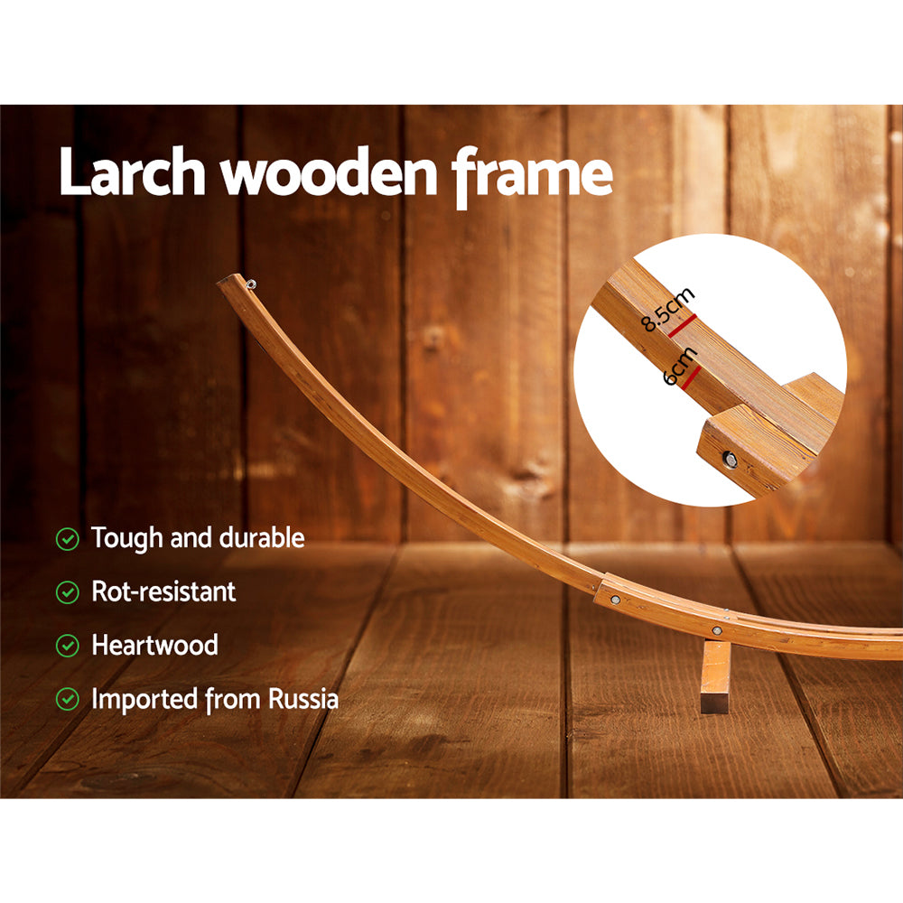 gardeon-double-hammock-with-wooden-hammock-stand