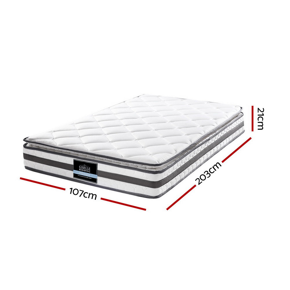 giselle-bedding-normay-bonnell-spring-mattress-21cm-thick-king-single