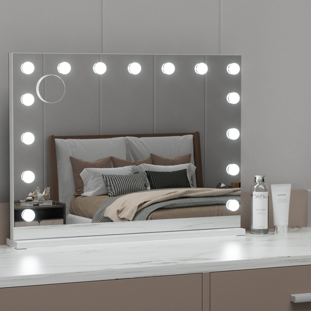 Embellir Rectangular Hollywood Makeup Mirror 25x30cm