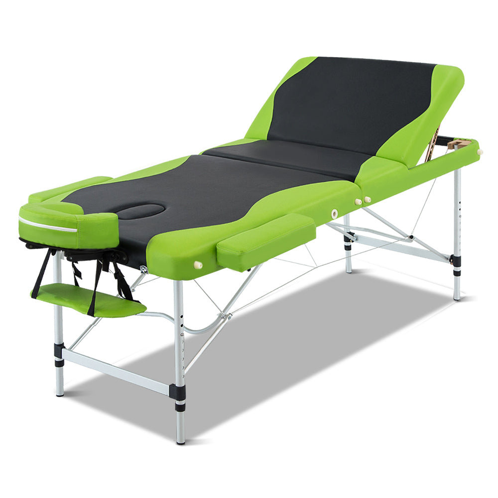 zenses-3-fold-portable-aluminium-massage-table-green-black