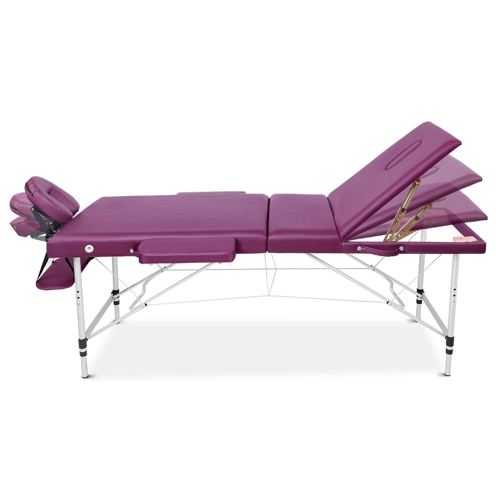 zenses-3-fold-portable-aluminium-massage-table-massage-bed-beauty-therapy-purple-75cm