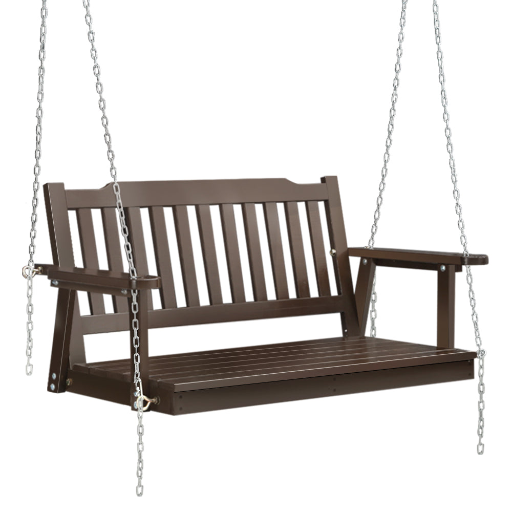 gardeon-porch-swing-chair-with-chain-garden-bench-outdoor-furniture-wooden-brown