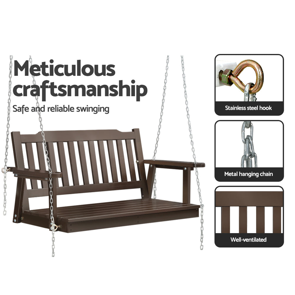 gardeon-porch-swing-chair-with-chain-garden-bench-outdoor-furniture-wooden-brown