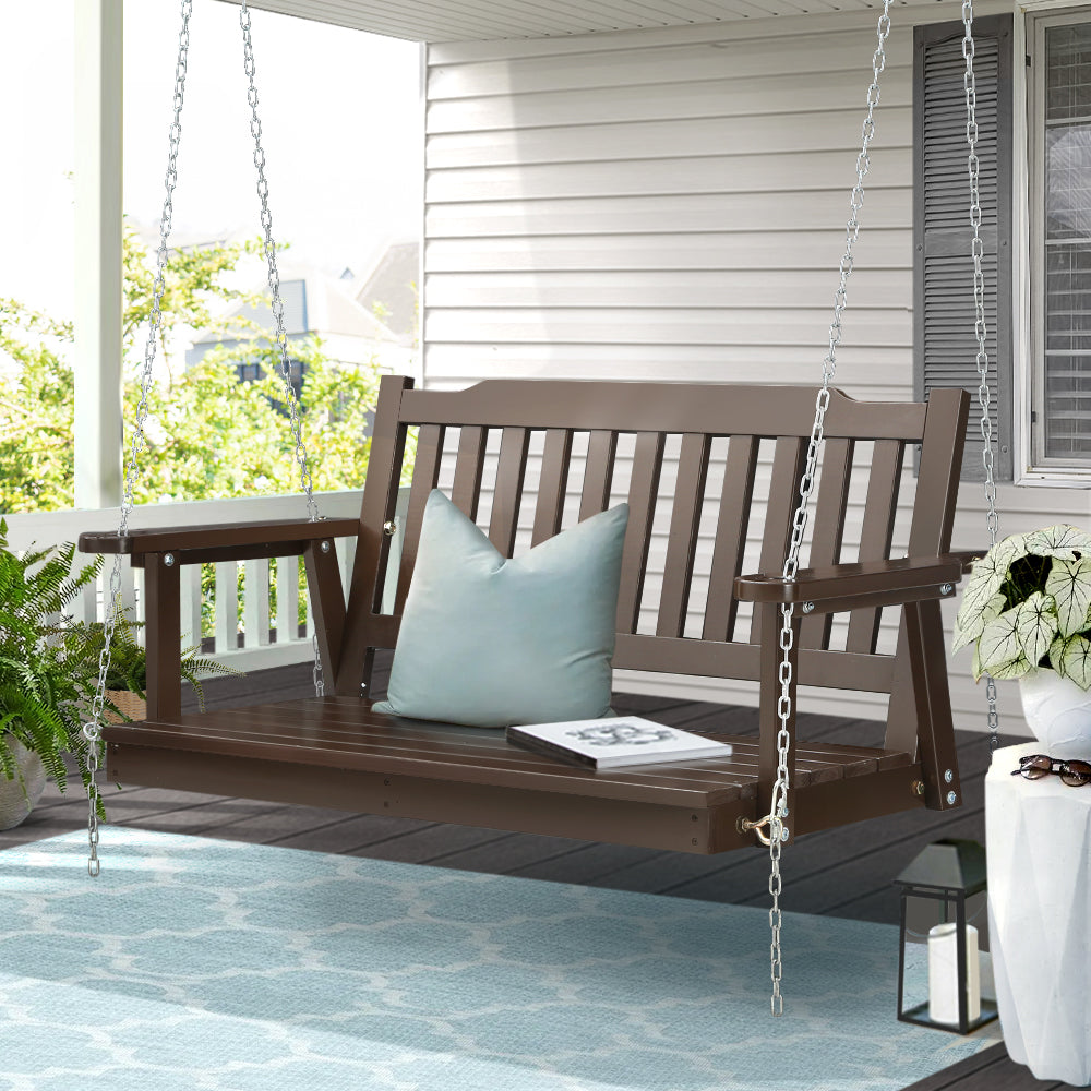 gardeon-porch-swing-chair-with-chain-garden-bench-outdoor-furniture-wooden-brown