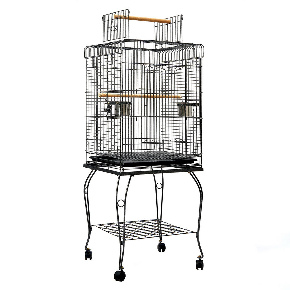 i-pet-large-bird-cage-with-perch-black-1