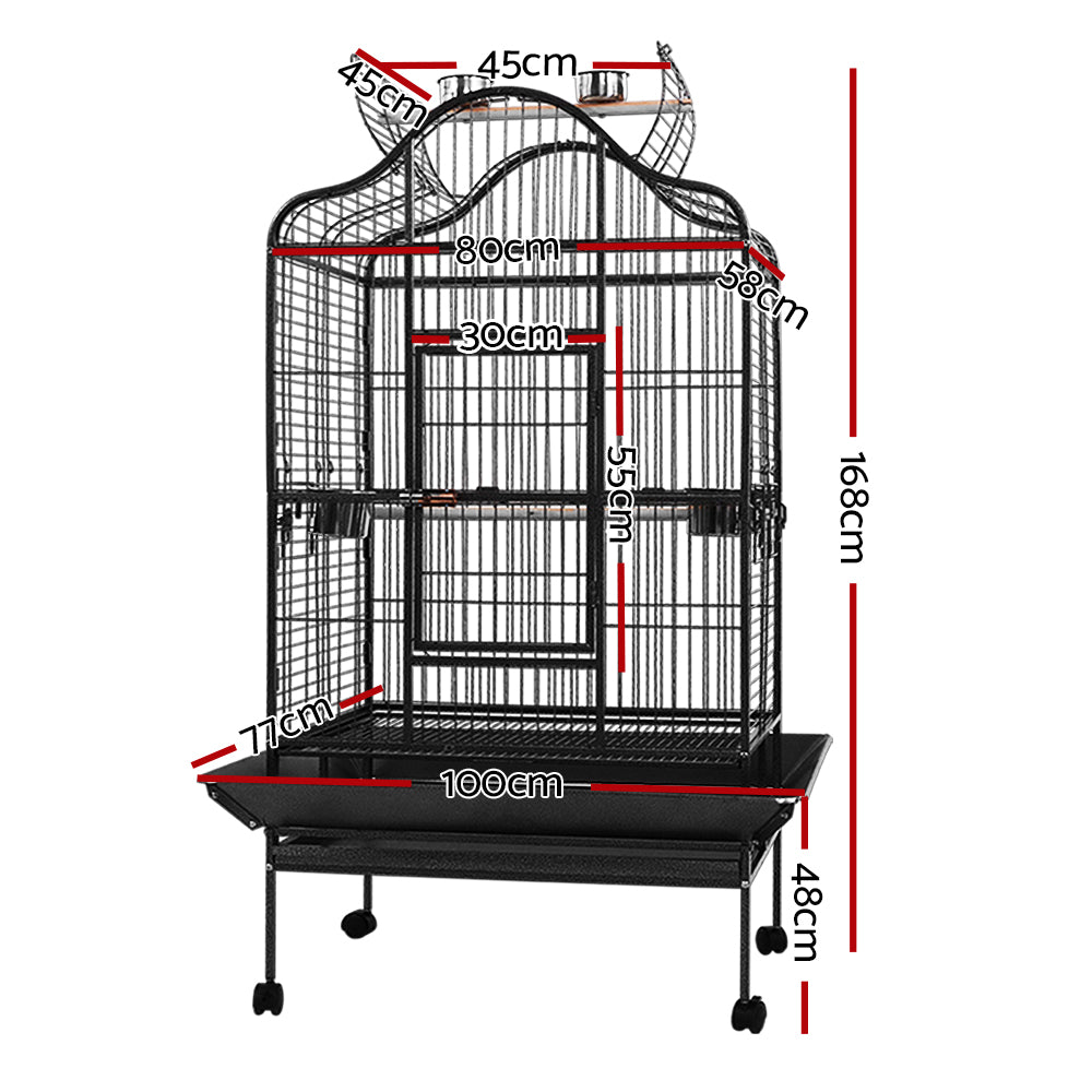 i-pet-bird-cage-pet-cages-aviary-168cm-large-travel-stand-budgie-parrot-toys