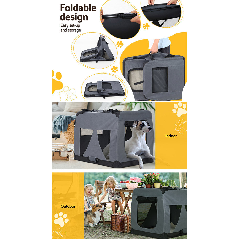 i-pet-pet-carrier-soft-crate-dog-cat-travel-portable-cage-kennel-foldable-4xl