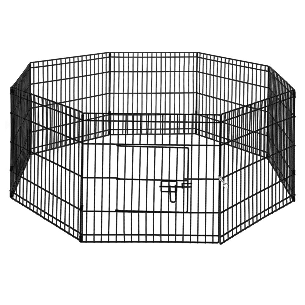 i-pet-pet-dog-playpen-24-8-panel-puppy-exercise-cage-enclosure-fence