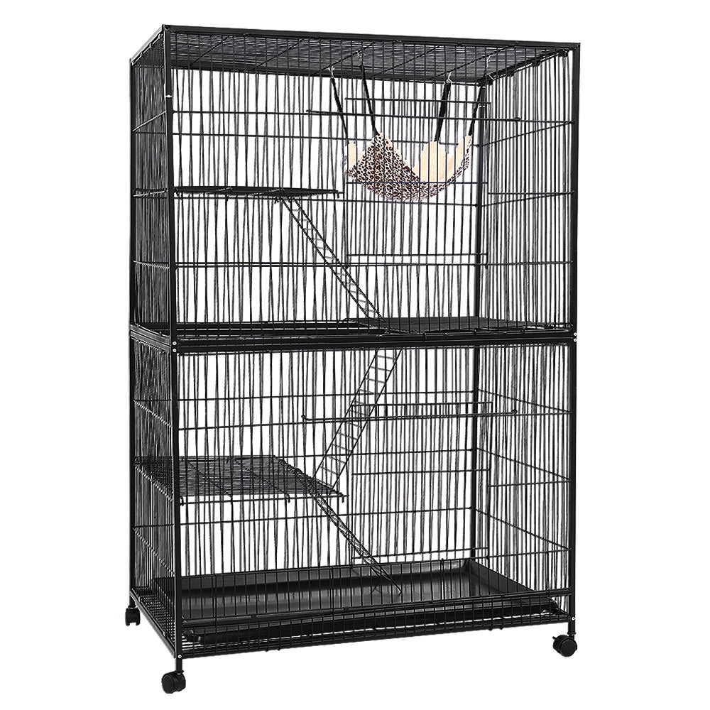 i-pet-rabbit-cage-bird-ferret-parrot-aviary-cat-hamster-4-level-142cm