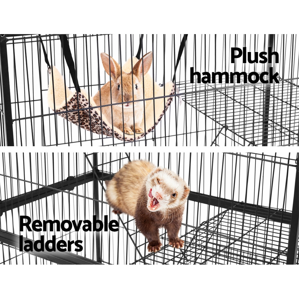 i-pet-rabbit-cage-bird-ferret-parrot-aviary-cat-hamster-4-level-142cm