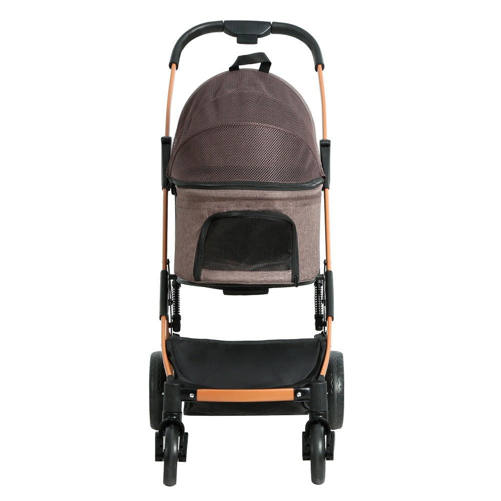 i-pet-pet-stroller-dog-pram-large-cat-carrier-travel-pushchair-foldable-4-wheels