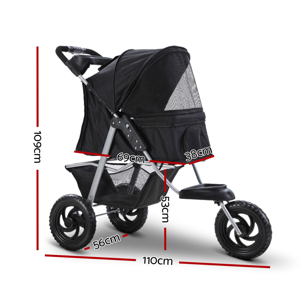 i-pet-pet-stroller-dog-carrier-foldable-pram-large-black