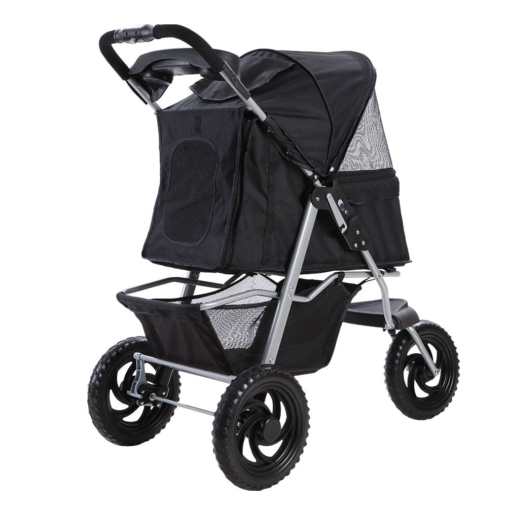 i-pet-pet-stroller-dog-carrier-foldable-pram-large-black