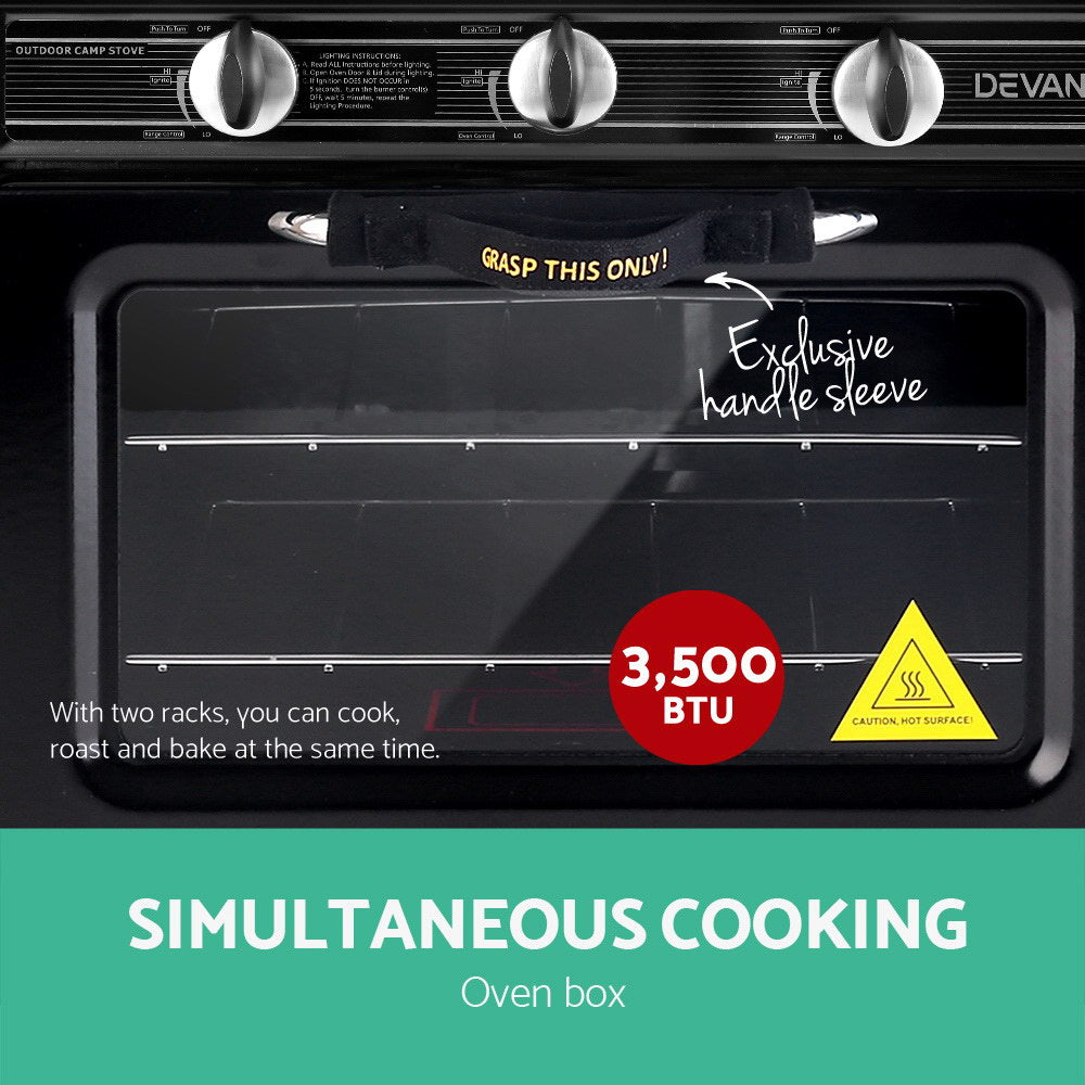 devanti-3-burner-portable-oven-black-yellow