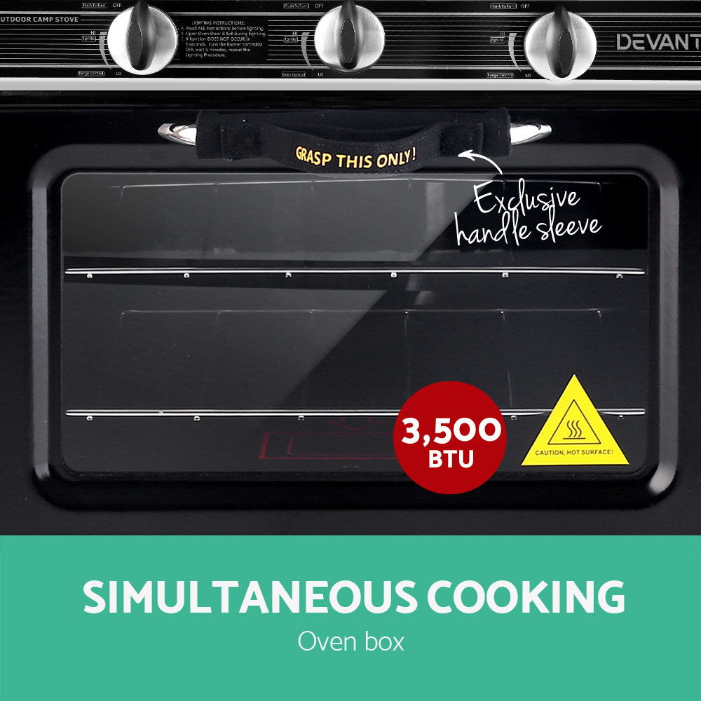 devanti-3-burner-portable-oven-silver-black