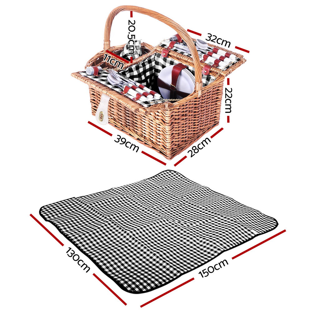 alfresco-4-person-picnic-basket-set-basket-outdoor-insulated-blanket-deluxe