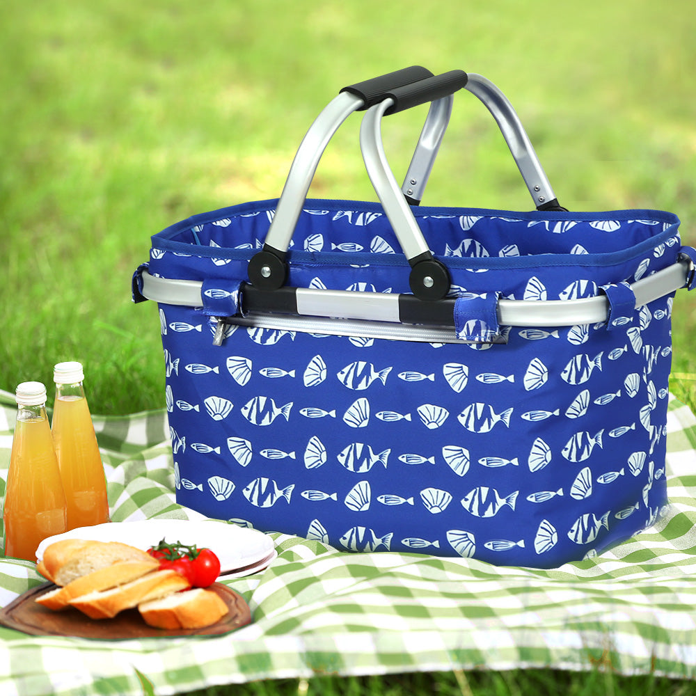 alfresco-picnic-bag-basket-foldinghamper-camping-hiking-insulated