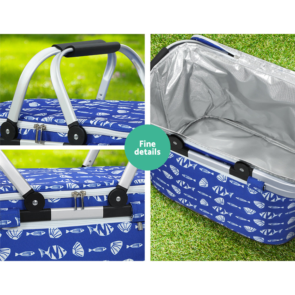 alfresco-large-folding-picnic-bag-basket-hamper-camping-hiking-insulated-lunch-cooler