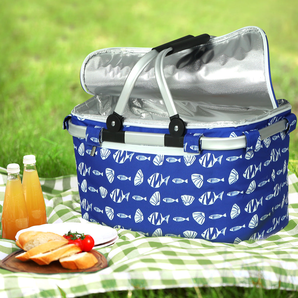 alfresco-large-folding-picnic-bag-basket-hamper-camping-hiking-insulated-lunch-cooler