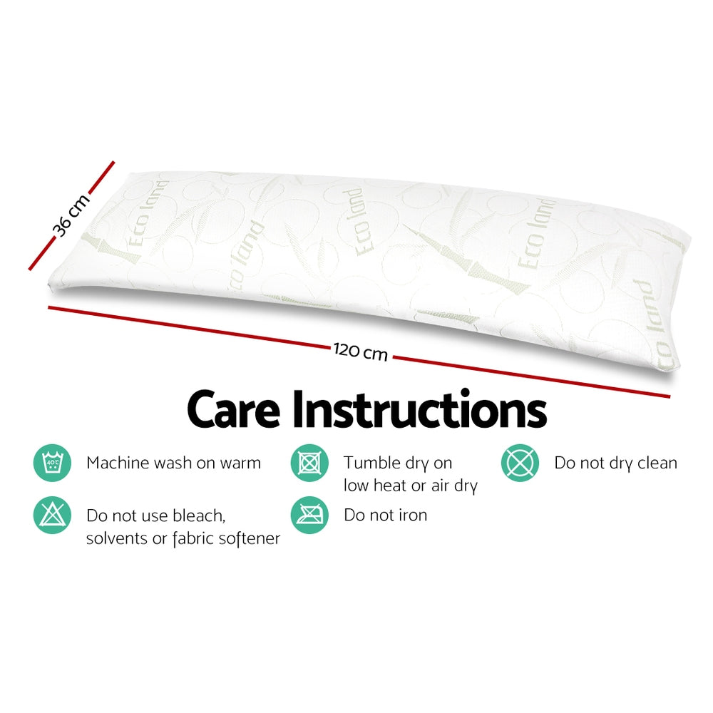 giselle-bedding-full-body-memory-foam-pillow