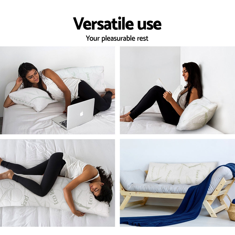 giselle-bedding-full-body-memory-foam-pillow