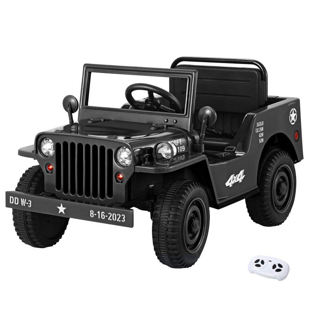 rigo-kids-ride-on-car-off-road-military-toy-cars-12v-black