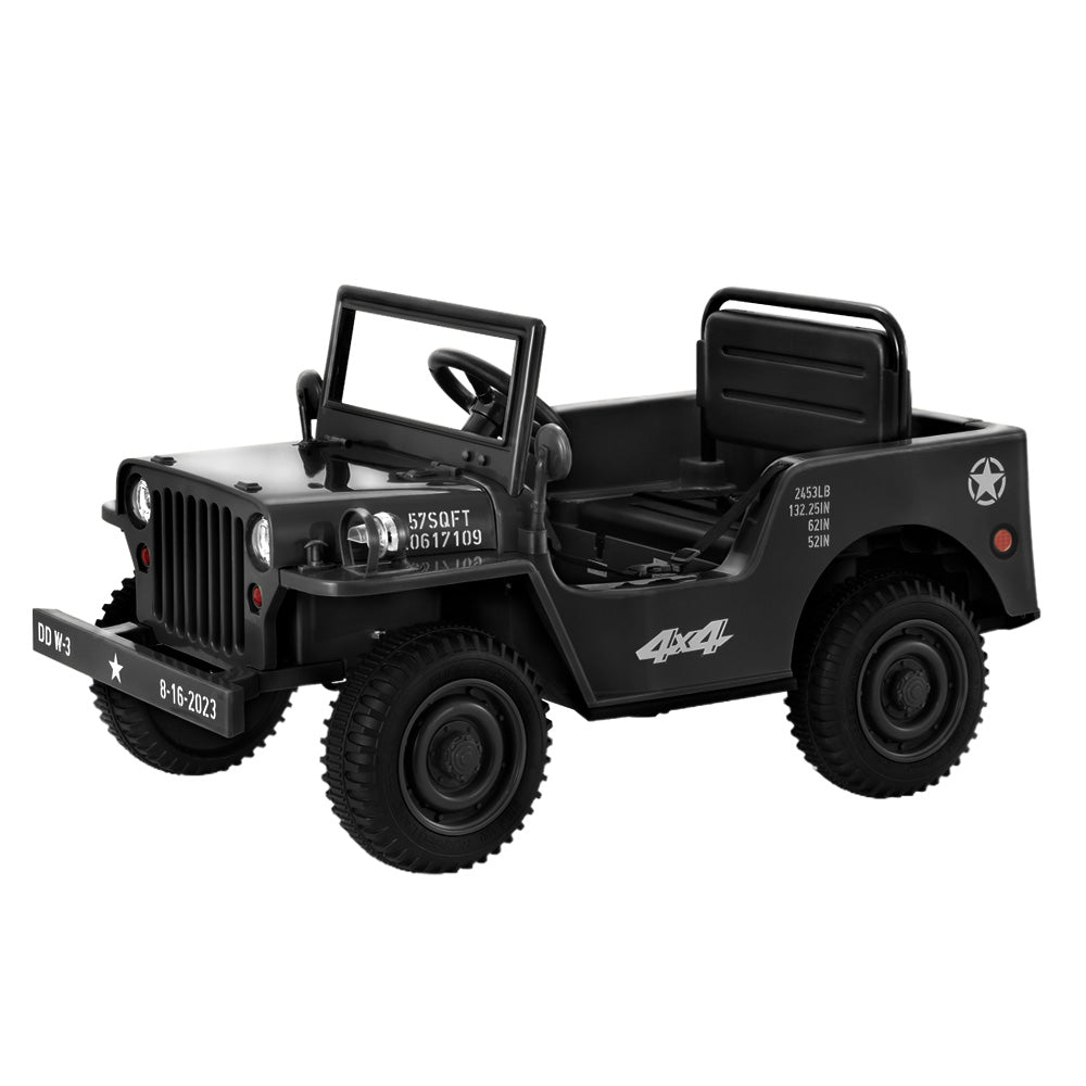 rigo-kids-ride-on-car-off-road-military-toy-cars-12v-black